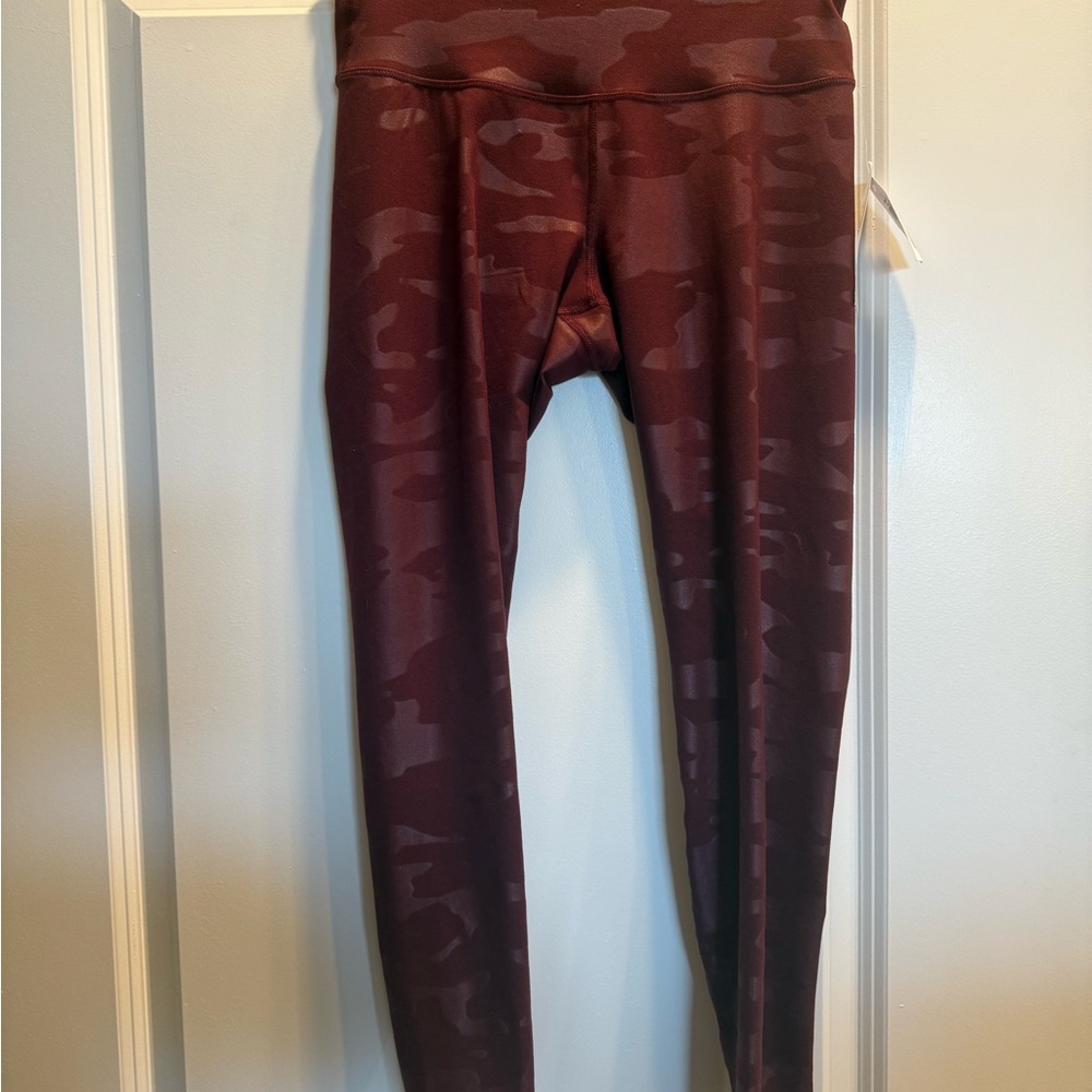 Old Navy Maroon Leggings Performance Fit